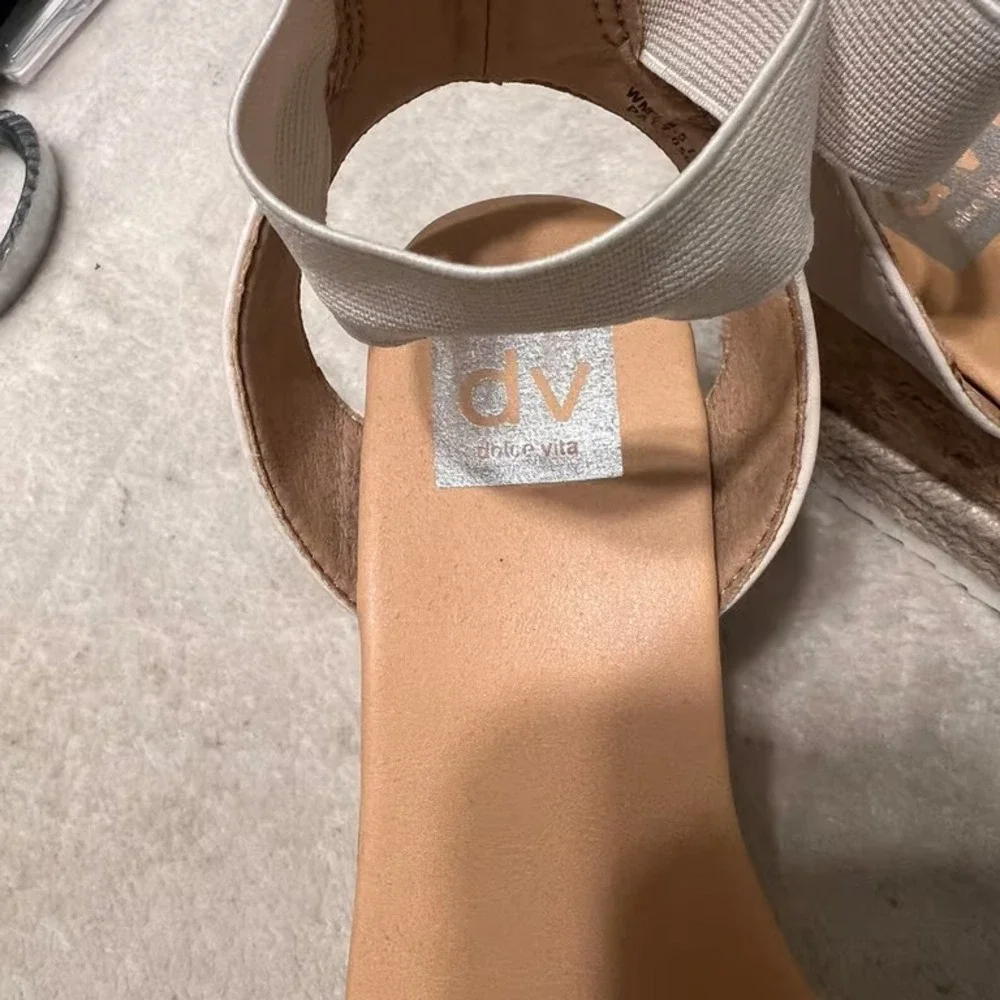 DV Dolce Vida Espadrille Platform Sandals Size 6.5